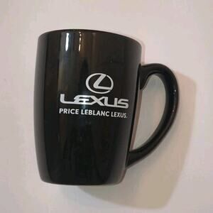 Lexus Price LeBlanc Black Mug Collectible Advertising Sign